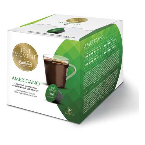 Кофе в капсулах Caffitaly Dolce Gusto Americano, 16 шт в Шелл