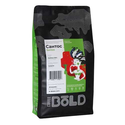 Кофе в зернах Bold Бразилия Сантос 500 г в Шелл