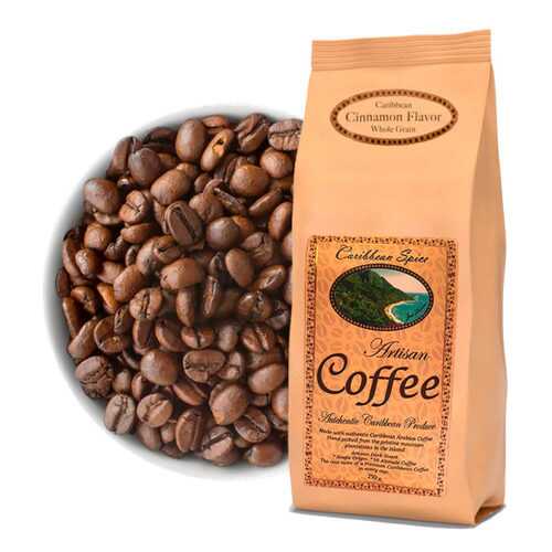 Кофе в зернах Caribbean Spice Artisan Kosher Coffee Cinnamon Grain корица 250 г в Шелл