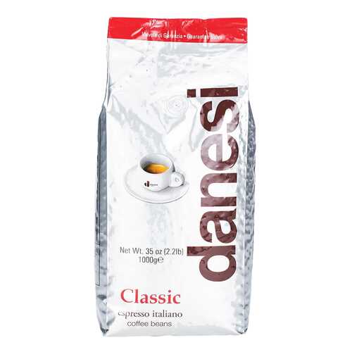 Кофе в зернах Danesi classic 1000 г в Шелл