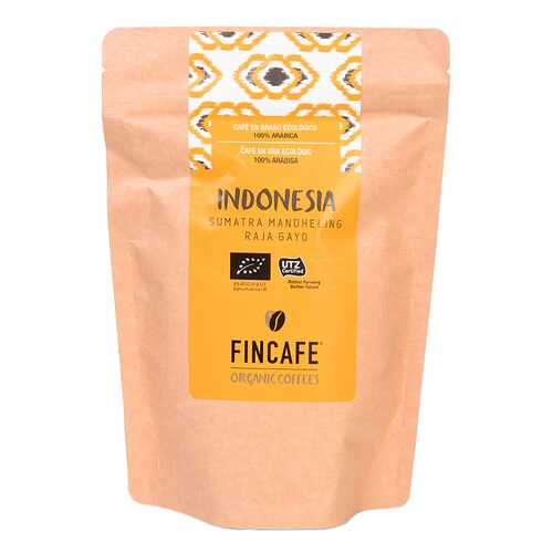 Кофе в зернах Fincafe Indonesia Sumatra Mandheling Raja Gayo 250 г в Шелл