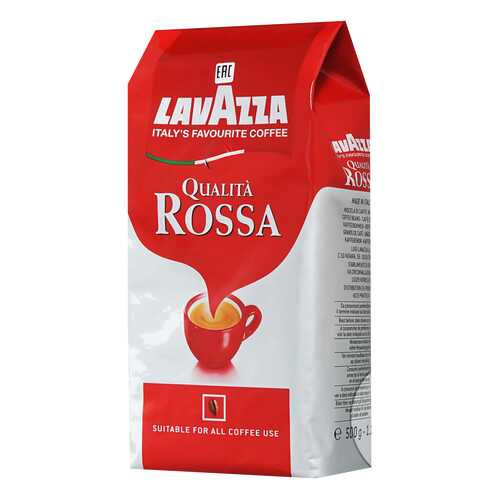 Кофе в зернах Lavazza Qualita Rossa 1 кг в Шелл