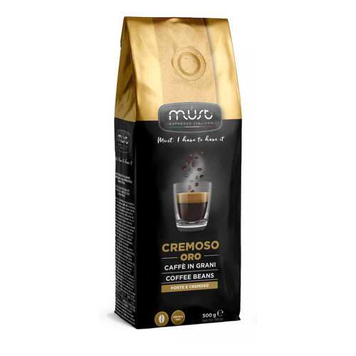 Кофе в зернах Must cremoso oro 500 г в Шелл