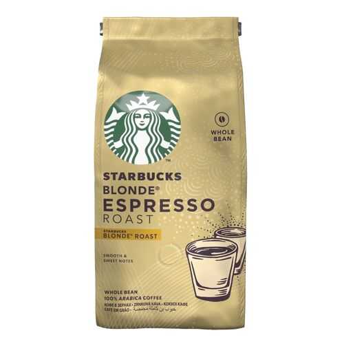 Кофе в зернах Starbucks Blonde Espresso Roast светлой обжарки 200 г в Шелл