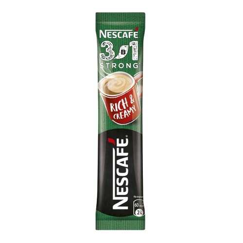 Крепкий кофе NESCAFE 3в1 растворимый порционный, 10 порций по 14.5г в Шелл