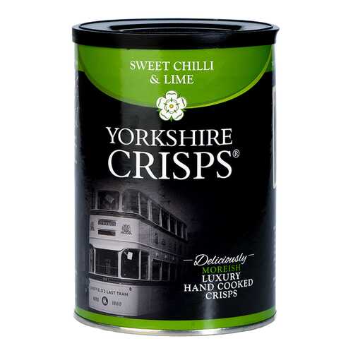 Чипсы картофельные Yorkshire Crisps со сладким чили и лаймом 100 г в Шелл