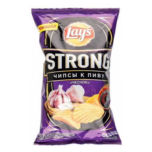 Чипсы Lays strong картофельные чеснок 145 г в Шелл