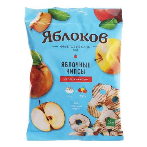 Чипсы фруктовые Мультяша из сладких яблок в Шелл