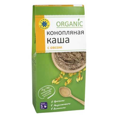 Каша конопляная Компас здоровья organic c овсом 250 г в Шелл