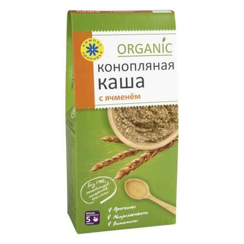 Каша конопляная Компас здоровья organic с ячменем 250 г в Шелл