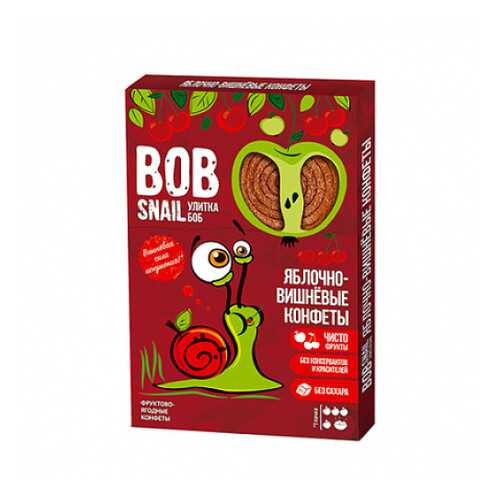 Конфеты яблочно-вишневые Bob Snail 60 г в Шелл