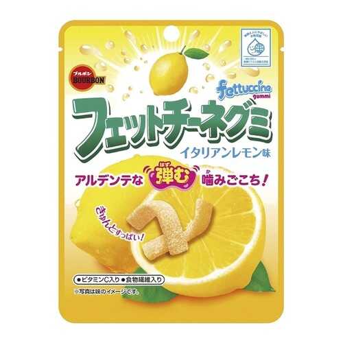 Мармелад Bourbon Fettuccine Gummi жевательный со вкусом лимона 50 г в Шелл