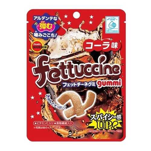 Мармелад жевательный Bourbon Fettuccine Gummi со вкусом колы 50 г в Шелл