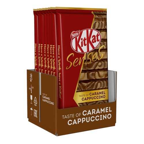 KITKAT SensesCaramelCappuccino 8 шт по 112г в Шелл