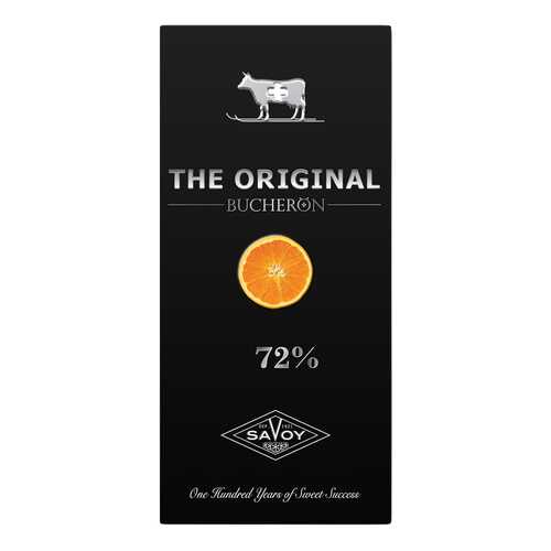 Шоколад Bucheron the original горький 72% с кусочками апельсина 100 г в Шелл