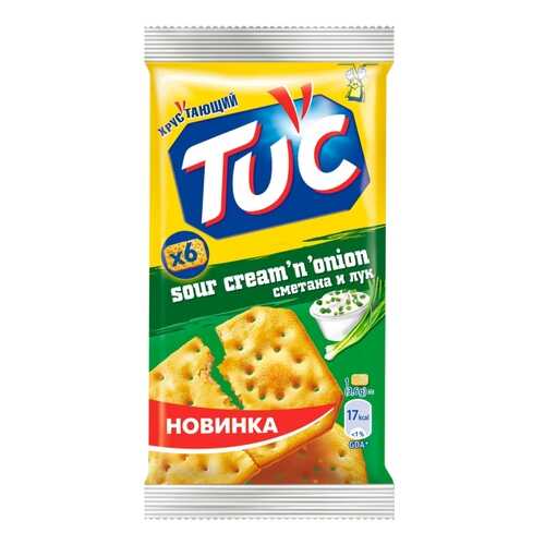 Крекер Tuc cо вкусом сметаны и лука 21г в Шелл