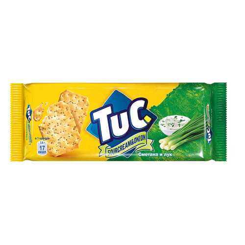 Крекер Tuc mini cо вкусом сметаны и лука 100 г в Шелл