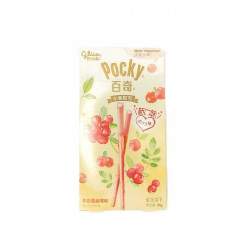 Палочки Pocky Glico со вкусом клюквы с глазурью 55 г в Шелл