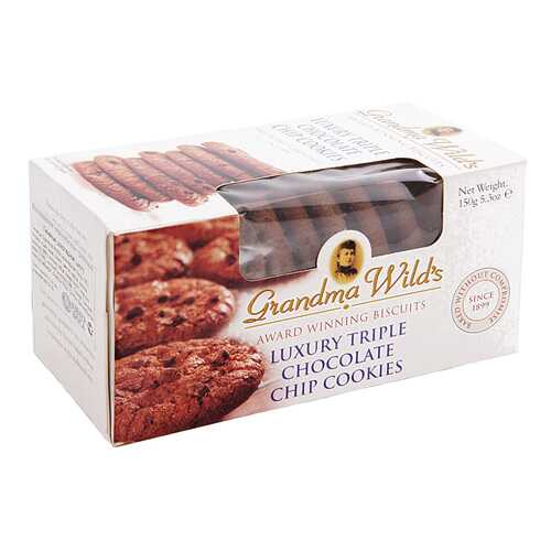 Печенье Grandma Wilds Luxury шоколадное 150 г в Шелл