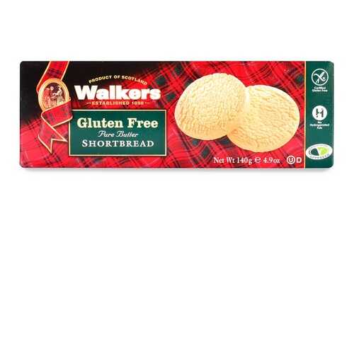 Печенье Walkers Круглое песочное без глютена 140 г Великобритания в Шелл