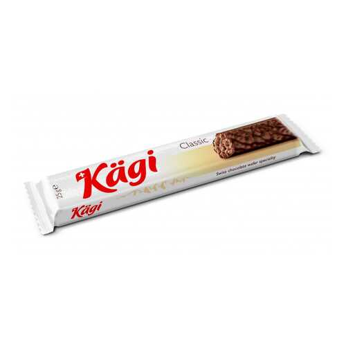 Вафли Kaegi Classic в молочном шоколаде 24*25 г в Шелл