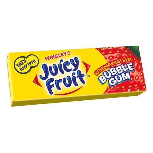 Освежающие конфеты Juicy Fruit клубничный бум 13.8 г 24 штуки в Шелл