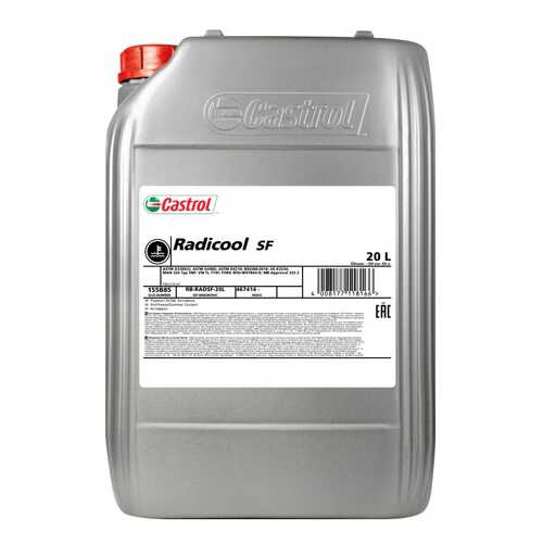 Антифриз Castrol Radicool SF Красный Концентрат 20л 17кг 155B85 в Шелл