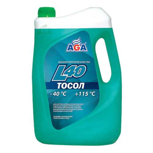 Тосол AGA G11 зеленый готовый 1л в Шелл