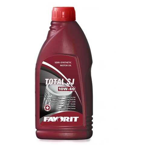 Favorit TOTAL SJ SAE 10W-40 API SJ/CF, 1л в Шелл