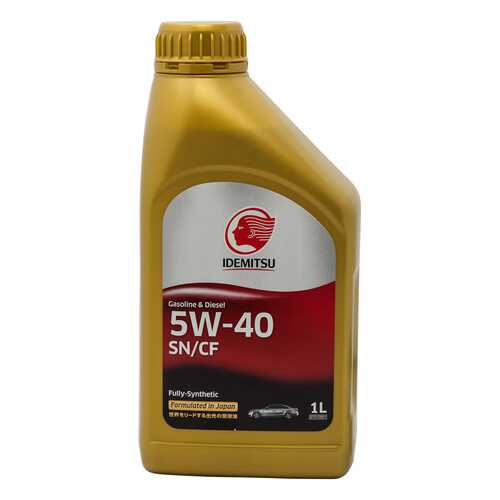 IDEMITSU Масло Моторное Sn/Cf 10w40 1l S-S (Аналог 30015045-724) в Шелл