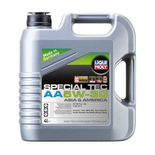 Масло моторное Liqui moly Special Tec AA 5W-30 60л в Шелл