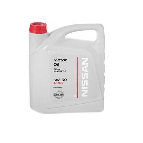 Масло моторное NISSAN Motor Oil 5W30 синтетическое 5 л KE900-99943R в Шелл