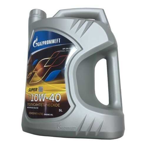 Масло моторное полусинтетическое Gazpromneft super 10w-40 5 л. 4650063110787 в Шелл