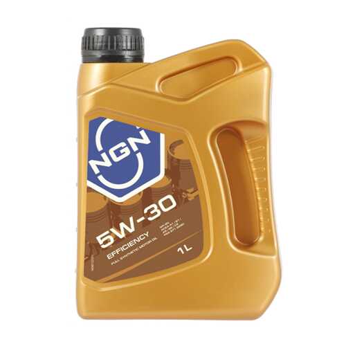 Масло моторное синтетическое 5W-30 SN EFFICIENSY 1L в Шелл