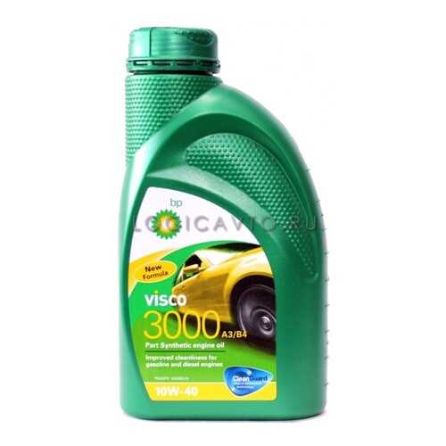 Масло моторное VISCO 3000 10W40 п/синт.4л BP в Шелл