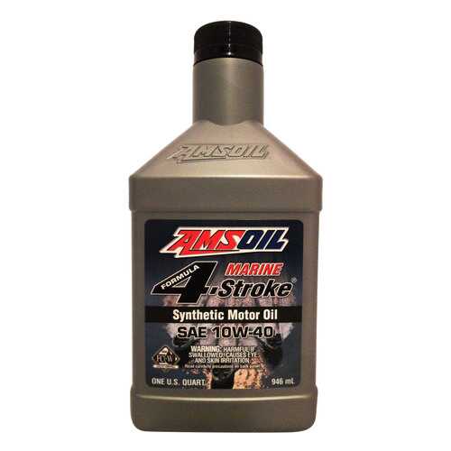 Моторное масло Amsoil Marine 4-Stroke 10W-40 0,946л в Шелл