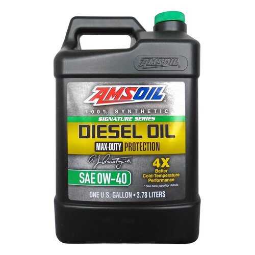 Моторное масло Amsoil Max-Duty SAE 0W-40 3,78л в Шелл