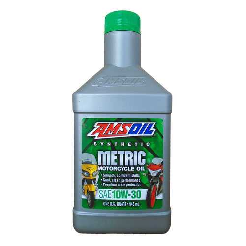 Моторное масло Amsoil Metric Motorcycle 10W-30 0,946л в Шелл