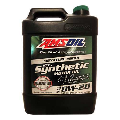 Моторное масло Amsoil Signature Series 0W-20 3,784л в Шелл