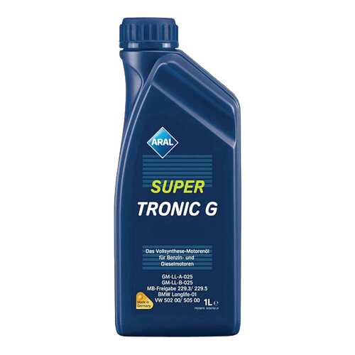 Моторное масло Aral SuperTronic G 0W-40 1л в Шелл