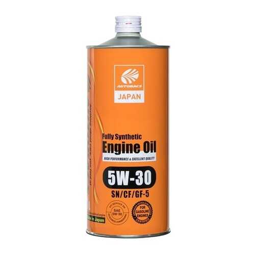 Моторное масло AUTOBACS ENGINE OIL FS 5W30 SN/CF/GF-5 (1л) в Шелл