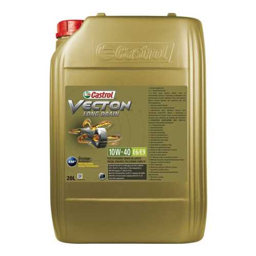 Моторное масло Castrol Vecton Long Drain 10W-40 20л в Шелл