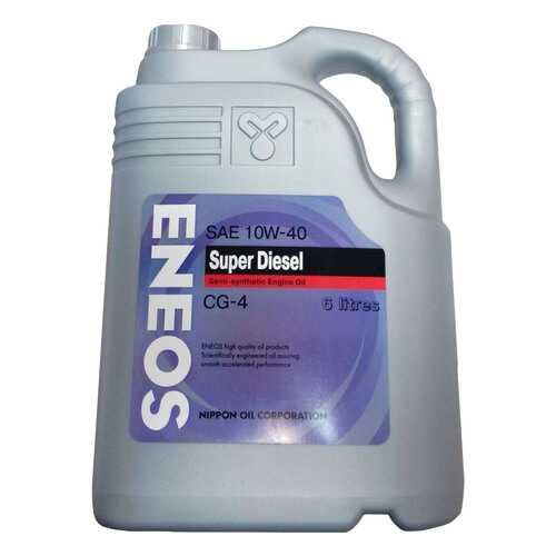 Моторное масло Eneos Super Diesel Semi-Synthetic 10W-40 6л в Шелл