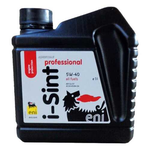 Моторное масло Eni I-Sint Professional 5W-40 1л в Шелл