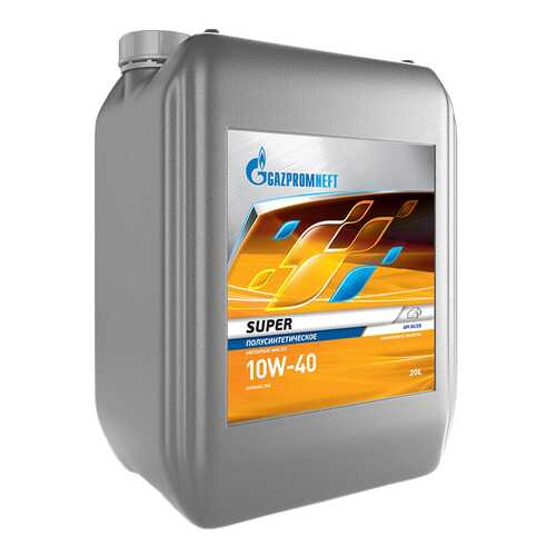 Моторное масло Gazpromneft Super 10W-40 20л в Шелл