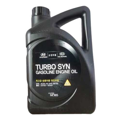 Моторное масло Hyundai Turbo SYN Gasoline Engine Oil 5W-30 4л в Шелл