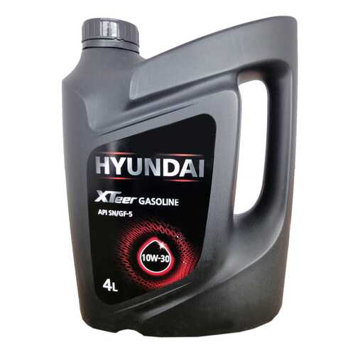 Моторное масло Hyundai XTeer Gasoline 10W-30 4л в Шелл