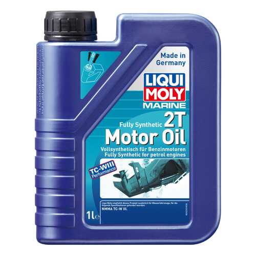 Моторное масло Liqui moly Marine Fully Synthetic 2T Motor Oil 20W-50 1л в Шелл