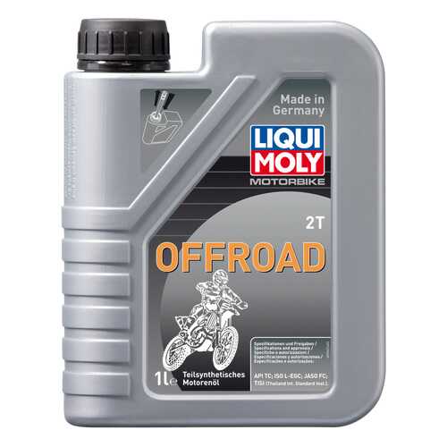 Моторное масло Liqui moly Motorbike 2T Offroad 10W-30 1л в Шелл