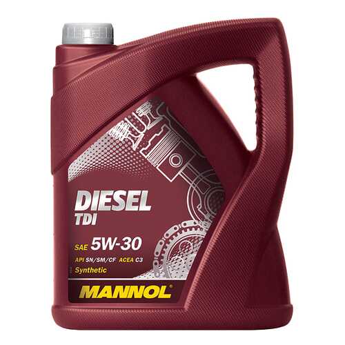 Моторное масло Mannol Diesel TDI 5W-30 5л в Шелл